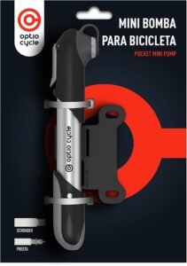 mini bomba de bicicleta 120 PSI portátil para carretera y gravel