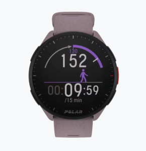 reloj Polar Pacer GPS para cicloturismo seguimiento de rutas y actividad